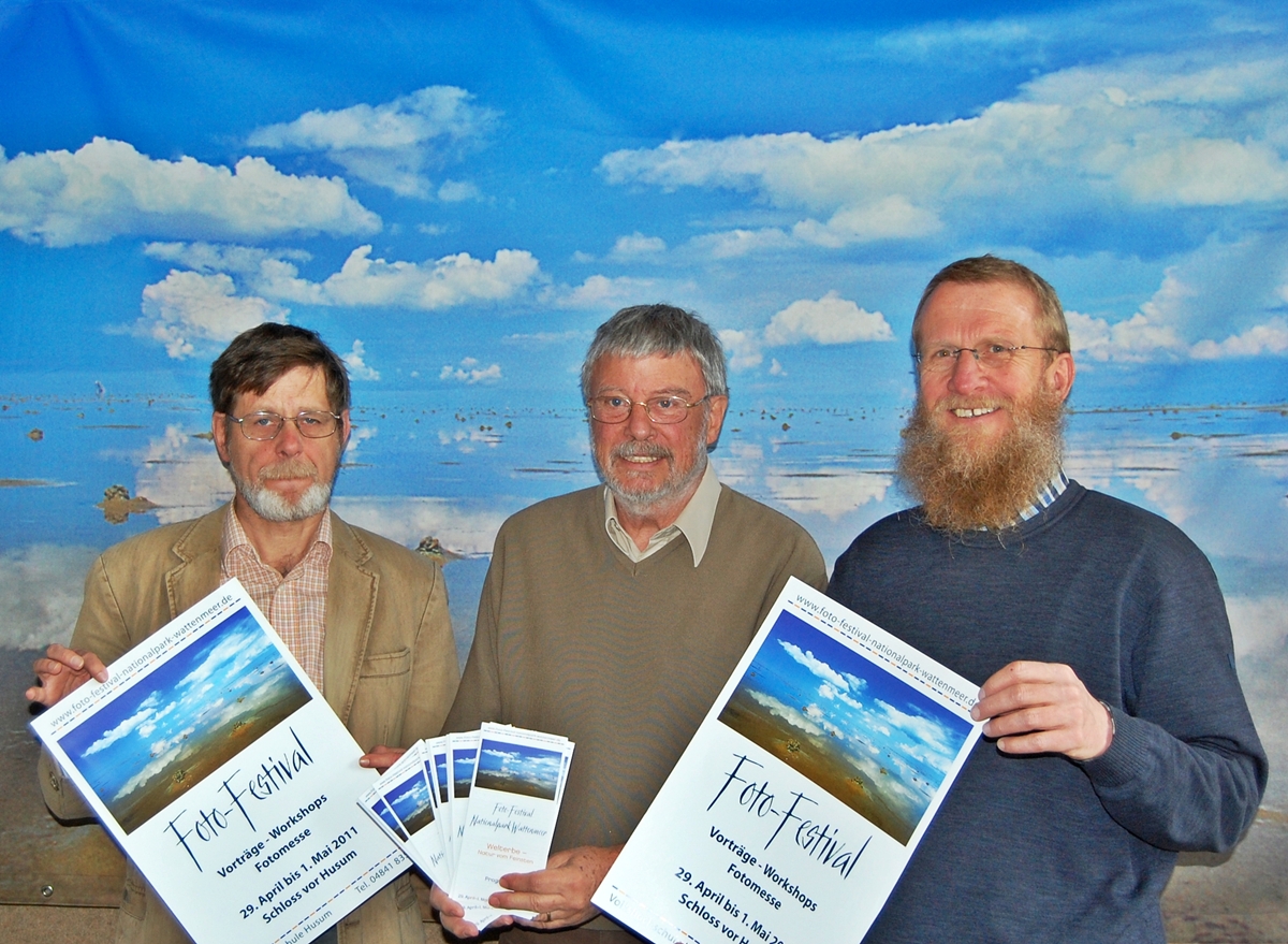 Initiatoren des Foto-Festivals in Husum 2011