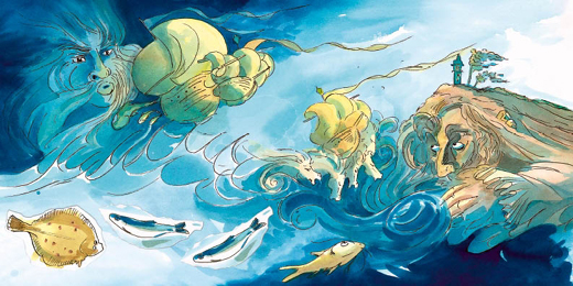 nordsee-märchen Titelbild des Buches Meeresmärchen