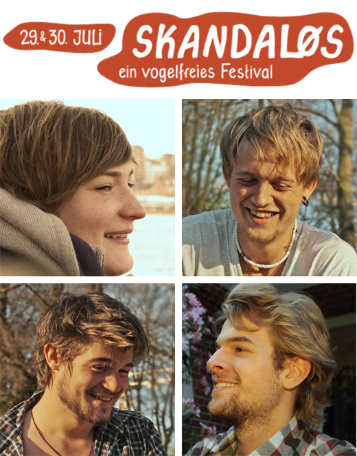 skandaloes-festival-team Studenten veranstalten Musik-Festival in Aventoft