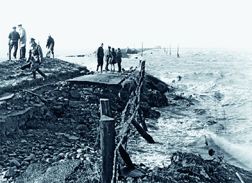 Sturmflut 1962 Husum