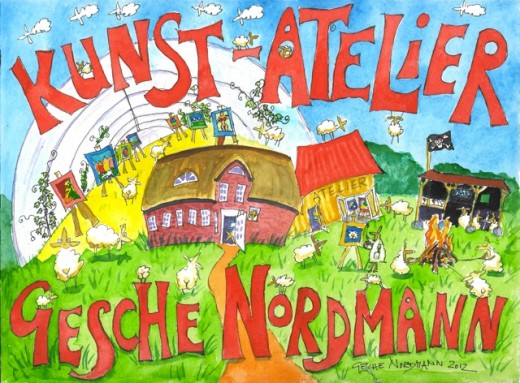 Kunst-Atelier Kunst in Nordfriesland
