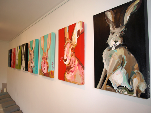Kunst-Ausstellung Atelier Peter Klint in Tinnum auf Sylt