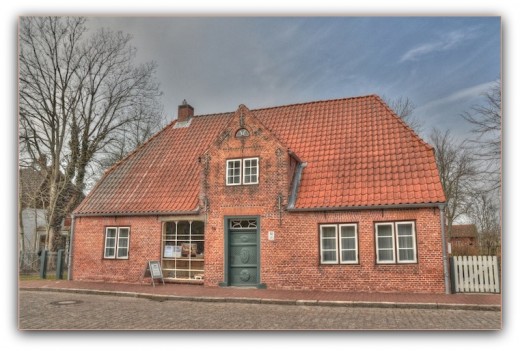 "Eingang vom Haus Peters"