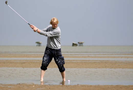 wattgolf-oststrand zwischen Kampen und List auf Sylt